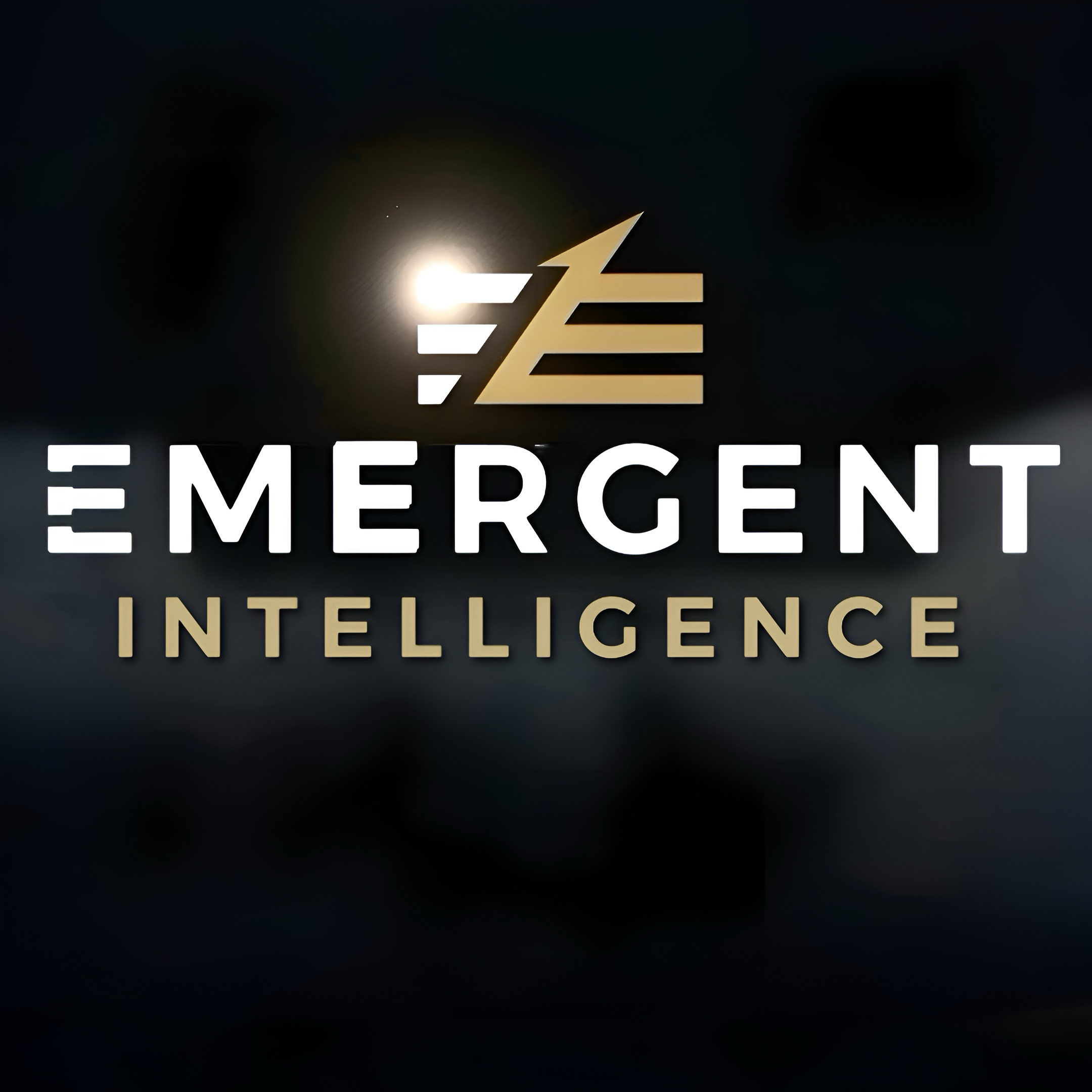 Emergent Intelligence gold-and-white mark