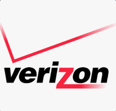 Verizon wordmark from Colby's wireless retail career chapter.