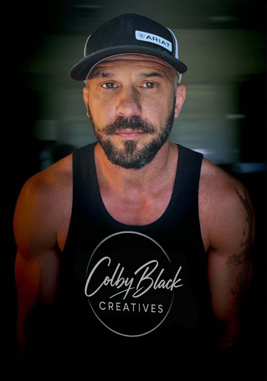 Art-directed Colby Black Creatives portrait